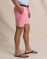 The Southern Tide Men's Coastal Breeze 8" Birdie Shorts in Sea Pink