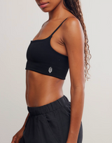 FP Movement Women's Tighten Up Mini Bra in Black detail view