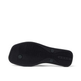 Reef Women's Solaye Flip Flops Black footbed view