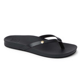 Reef Women's Vista Ivy Flip Flops Black side view