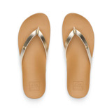 Reef Women's Vista Ivy Flip Flops Golden Hour sole view