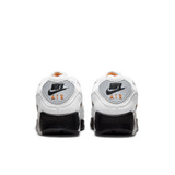 Nike Men's Air Max 90 Shoes White and Laser Orange front view