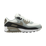 Nike Men's Air Max 90 Shoes Summit White and Light Pumice three-quarter view