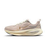 Nike Women's Vomero 18 Road Running Shoes in Cream and Coconut Milk low angle view