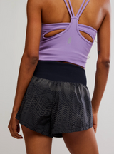 FP Movement Women's Carpe Diem Reflective Shorts in Black