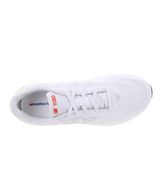 The New Balance Women's 1080v15 Running Shoes in White and Neo Flame