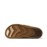 Reef Men's Phantom Lux Flip Flops Toffee top view