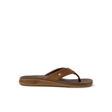 Reef Men's Phantom Lux Flip Flops Toffee side view