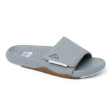 The Reef Men's Phantom Slab Slides in Grey/White
