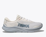 Hoka Women's Solimar 2 Running Shoes Frost and Mineral Blue three-quarter view