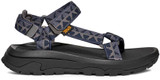 The Teva Men's Hurricane XLT3 Sandals in Criss Cross Navy/Grey