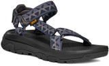 The Teva Men's Hurricane XLT3 Sandals in Criss Cross Navy/Grey