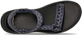 The Teva Men's Hurricane XLT3 Sandals in Criss Cross Navy/Grey