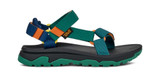 The Teva Kids' Hurricane XLT Jr Sandals in Blue Coral Multi