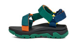 The Teva Little Kids' Hurricane XLT Jr Sandals in Blue Coral Multi