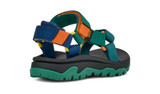 The Teva Little Kids' Hurricane XLT Jr Sandals in Blue Coral Multi