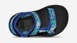 The Teva Little Kids' Hurricane XLT Jr Sandals in Ocean Creatures Dazzling Blue