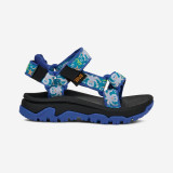 Teva Little Kids' Hurricane XLT Jr Sandals in Ocean Creatures Dazzling Blue