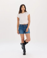 The Daze Denim Women's Valley Girl Shorts in Manhattan