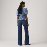 Levi's Women's Middy Loose Boot Cut Jeans in Good Fortune side view