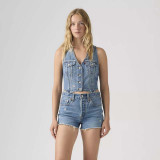 The Levi's Women's Racer Vest in Bee in the Bonnet