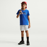 The Nike Kids' Baseball Tee in Game Royal