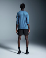 The On Running Men's 7 inch Performance Shorts in Black