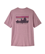 Patagonia Men's Cap Cool Daily 73' Skyline Tee Quiet Violet front