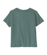 Patagonia Baby Fitz Roy Flurries Tee Blue Sage front view