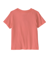 Patagonia Baby Fitz Roy Flurries Tee Pickled Pink front view