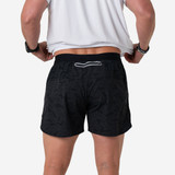 The Burlebo Men's Training Shorts in Black Camo
