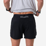 The Burlebo Men's Training Shorts in Heather Black