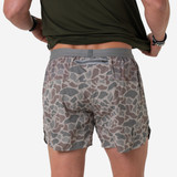 The Burlebo Men's Training Shorts in Classic Deer Camo