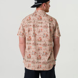 The Burlebo Men's Performance Button Up Shirt in Cowboy Up