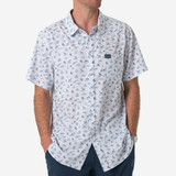 The Burlebo Men's Performance Button Up Shirt in Lone Star State