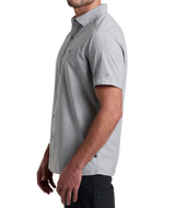 KUHL Men's Persuadr Short Sleeve Shirt Ash front