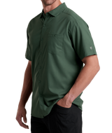 KUHL Men's Persuadr Short Sleeve Shirt Cypress front
