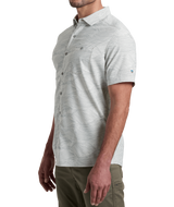 KUHL Men's Persuadr Short Sleeve Shirt Bone front