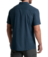 KUHL Men's Persuadr Short Sleeve Shirt Midnight side