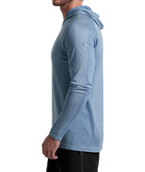 KUHL Men's Eclipser Hoody Shoreline Blue front view