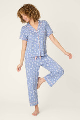 PJ Salvage Women's Whimsy Set in Blue shadow Western