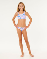 Rip Curl Girls' Sunshine Squad Bikini in Electric Blue