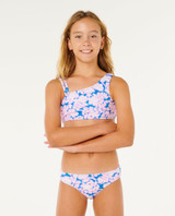 Rip Curl Girls' Sunshine Squad Bikini Electric Blue detail