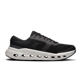 The On Running Men's Cloudrunner 3 Running Shoes in Black and Ivory