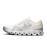 The On Running Women's Cloud X 4 AD Running Shoes in White and Wolf