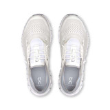 The On Running Women's Cloud 6 Coast Running Shoes in White and Glacier