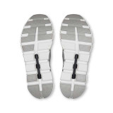 On Running Women's Cloud 6 Coast Running Shoes White and Glacier three-quarter view
