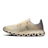 The On Running Women's Cloud 6 Coast Running Shoes in Gardenia and Sphinx