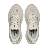 Brooks Women's Glycerin 23 White and Black overhead view