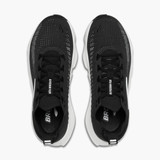 Brooks Women's Glycerin Flex Running Shoes in Black and White back view